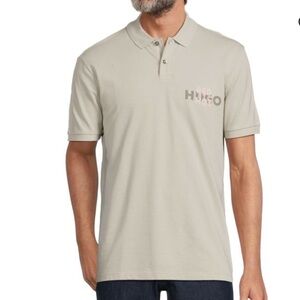 HUGO Diredpol Red Hot Logo Polo L